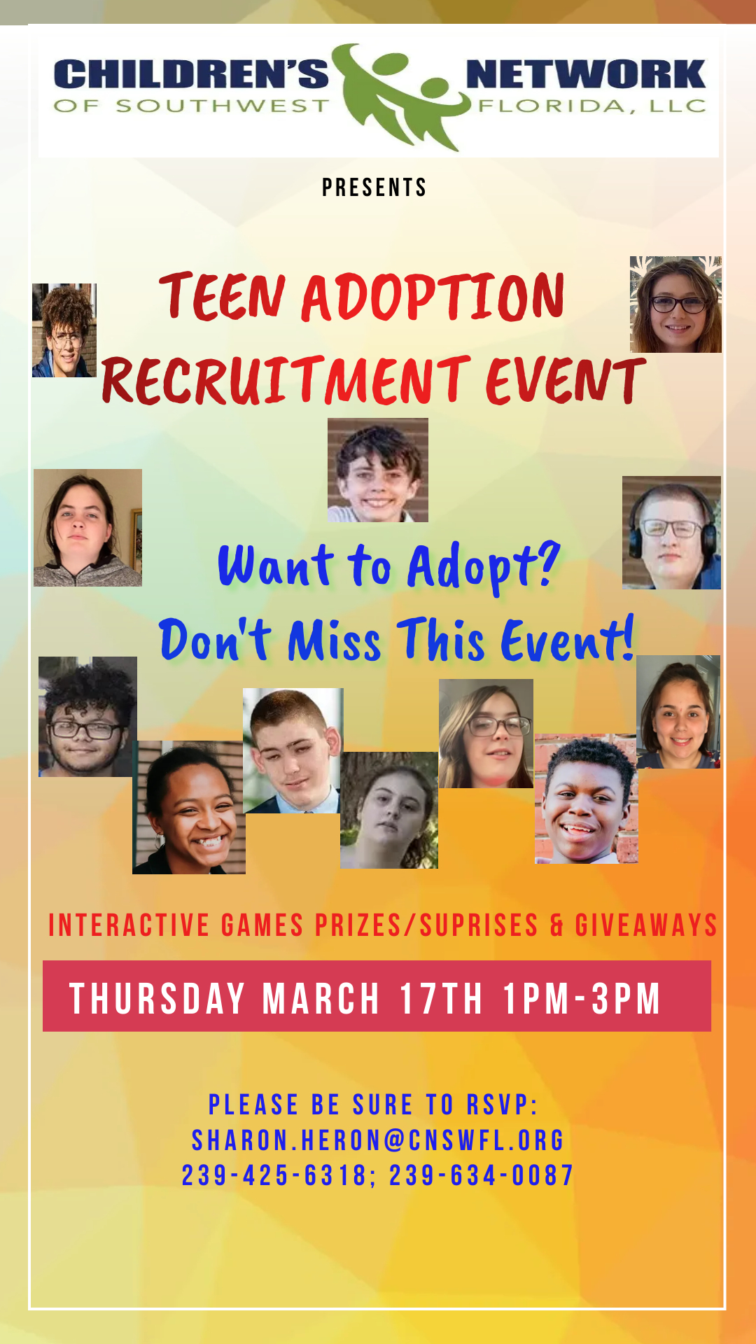 Teen Adoption Recruitment Event