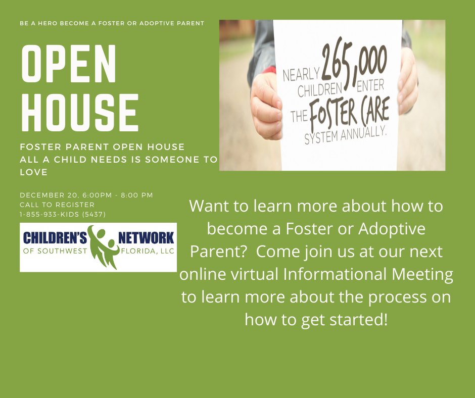 Open House Poster — CNSWFL