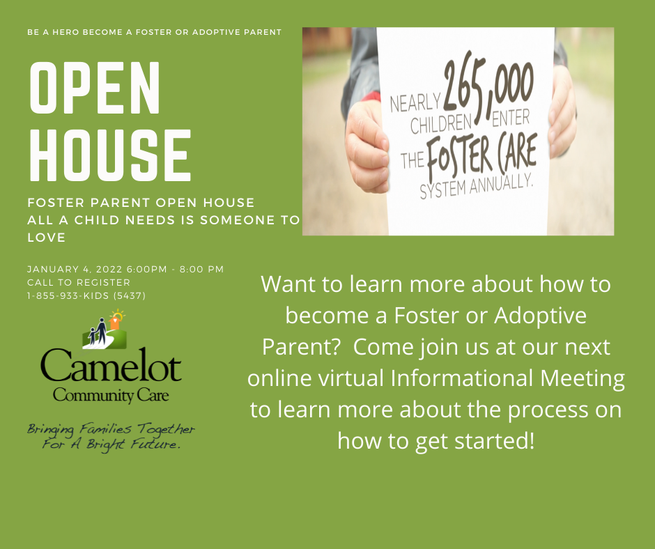 Open House Poster — Camelot