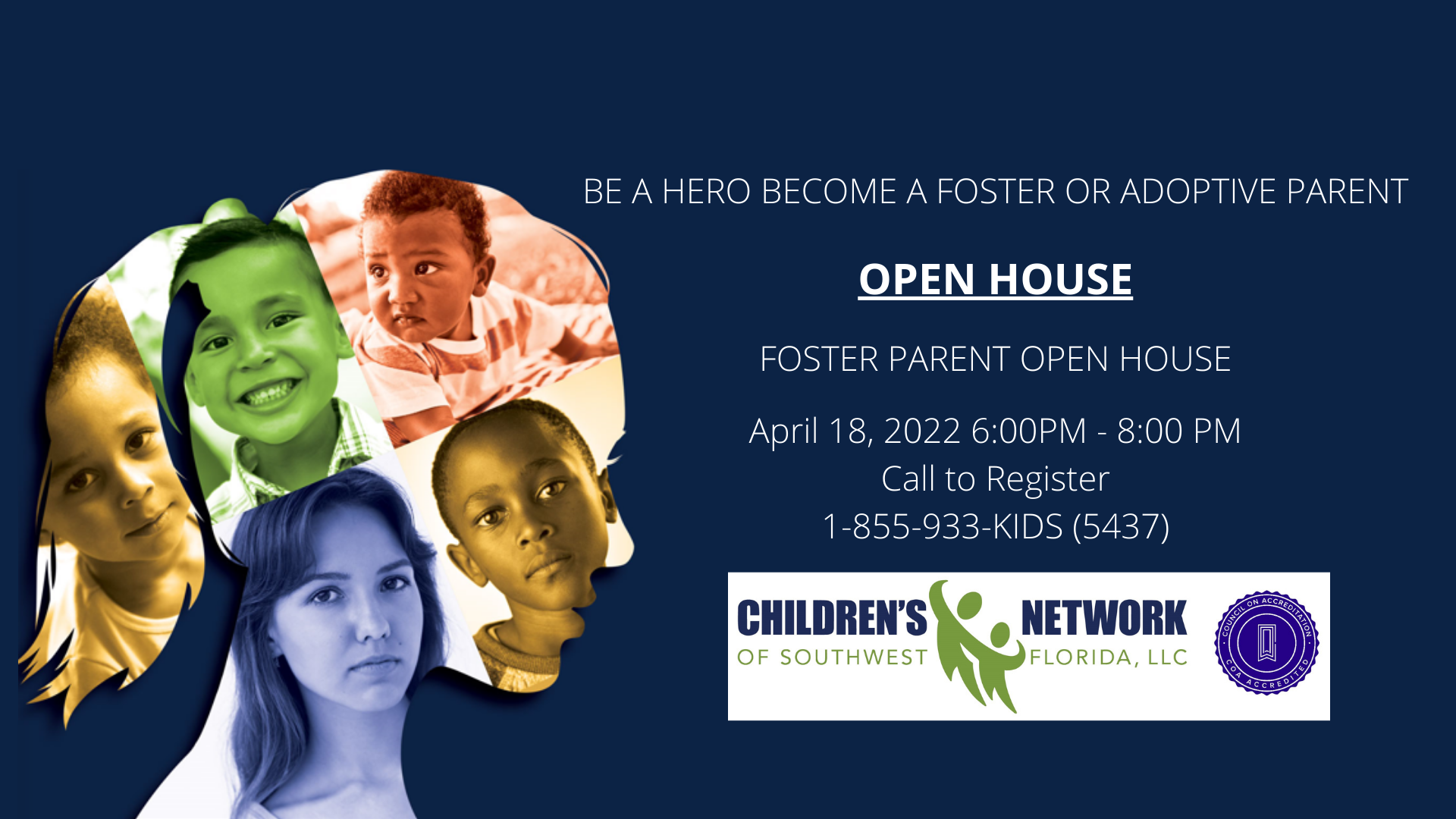 Open House Poster — One More Child