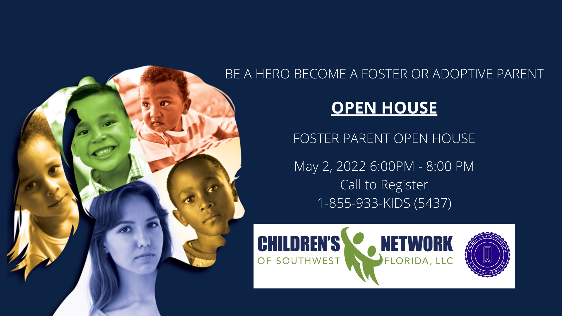 Open House Poster — One More Child