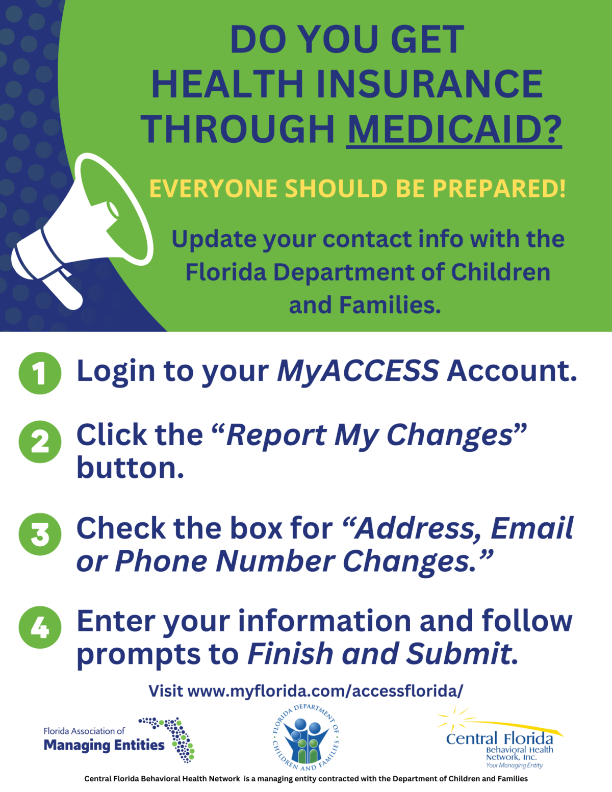 Medicaid redetermination – Children's Network of Southwest Florida